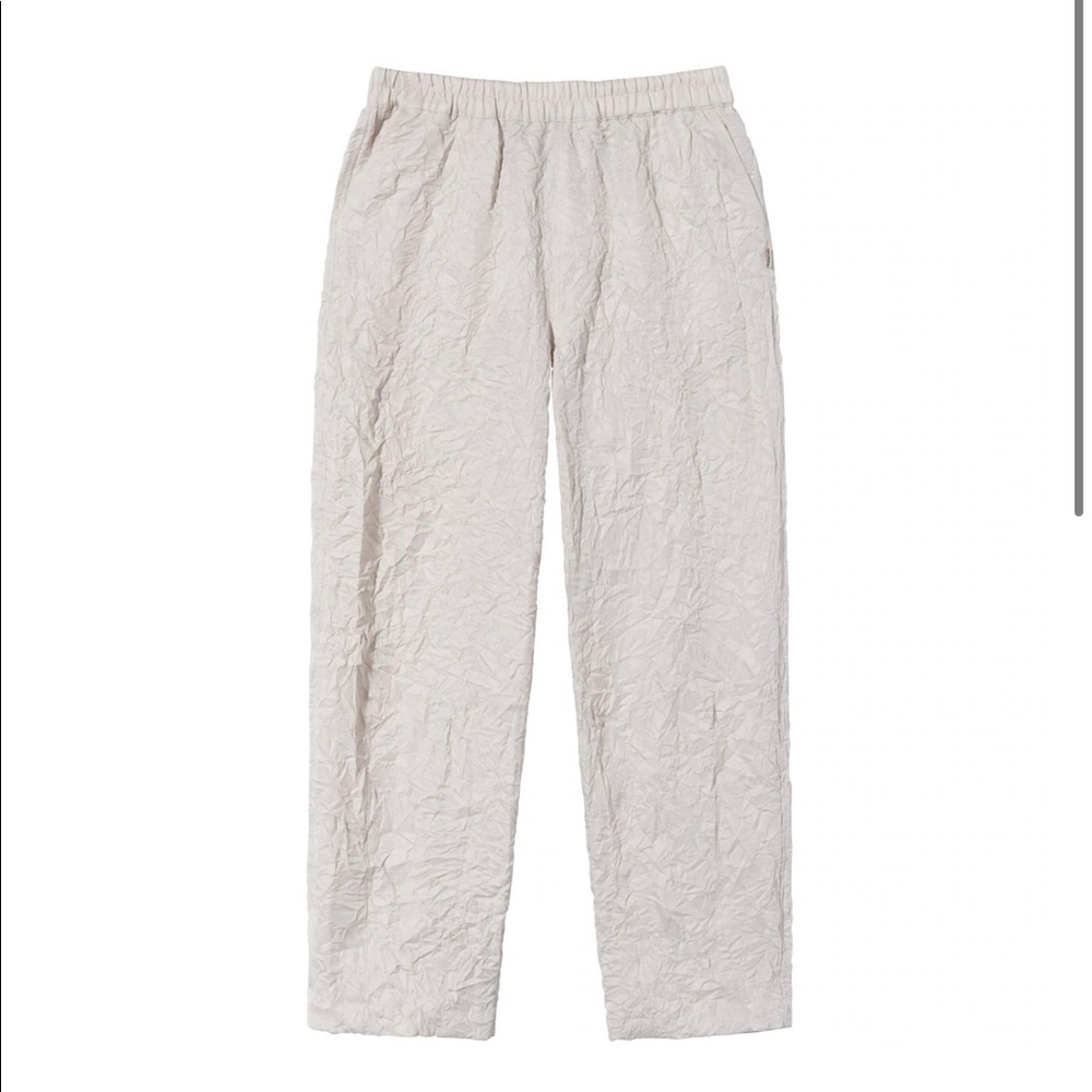 Stüssy Ralphie Crinkle Pant - Natural, Size S